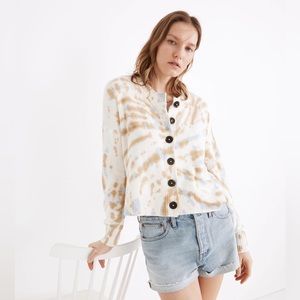 Madewell Tie-Dye Broadway Cardigan